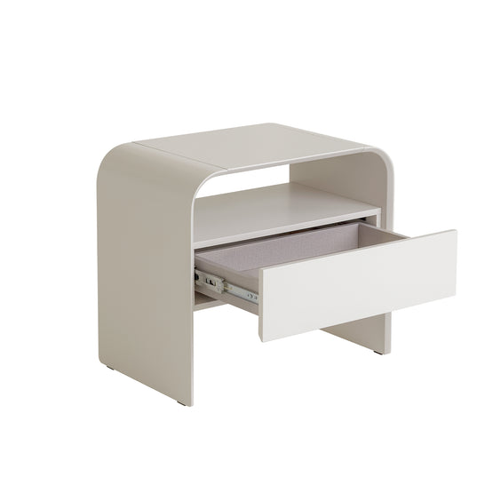 Chroma Bedside Table - Light Grey Bedside Table Iggy-Core