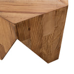 GoldLeaf Elm Side Table - Natural Iggy-Core