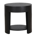 Aliya 55cm Side Table - Full Black Side Table Dwood-Core