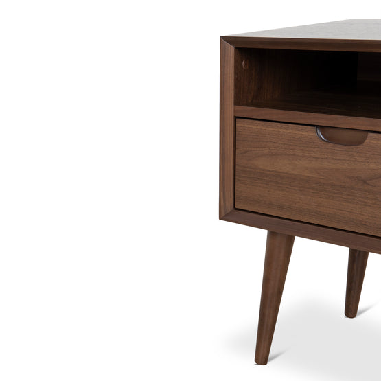 Asta SQ Wooden Bedside Table - Walnut Bedside Table VN-Core   