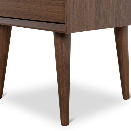 Asta SQ Wooden Bedside Table - Walnut Bedside Table VN-Core   