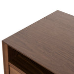 Asta SQ Wooden Bedside Table - Walnut Bedside Table VN-Core   