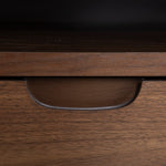 Asta SQ Wooden Bedside Table - Walnut Bedside Table VN-Core   