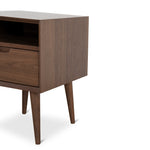 Asta SQ Wooden Bedside Table - Walnut Bedside Table VN-Core   