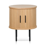 Dania Round Side Table - Natural Side Table KD-Core   