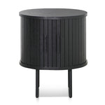 Dania Round Side Table - Full Black - Last One Side Table KD-Core   