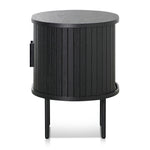 Dania Round Side Table - Full Black - Last One Side Table KD-Core   