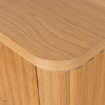 Melita Bedside Table - Natural Bedside Table KD-Core   