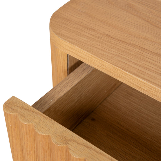 Melita Bedside Table - Natural Bedside Table KD-Core   