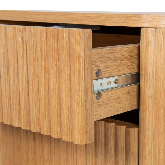 Melita Bedside Table - Natural Bedside Table KD-Core   