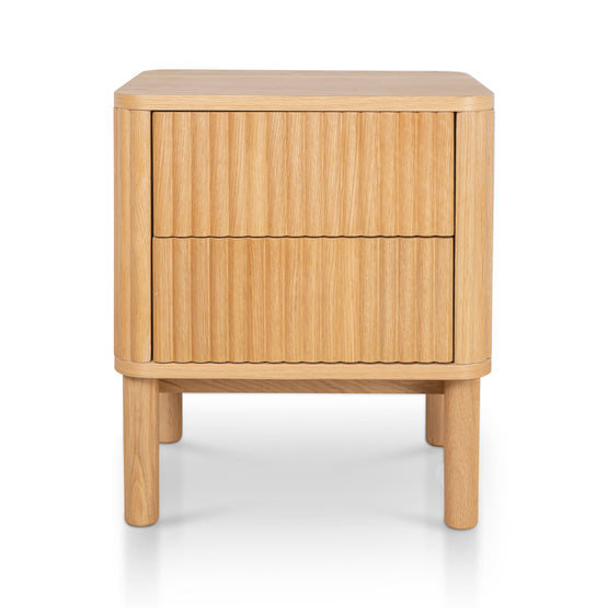 Melita Bedside Table - Natural Bedside Table KD-Core   