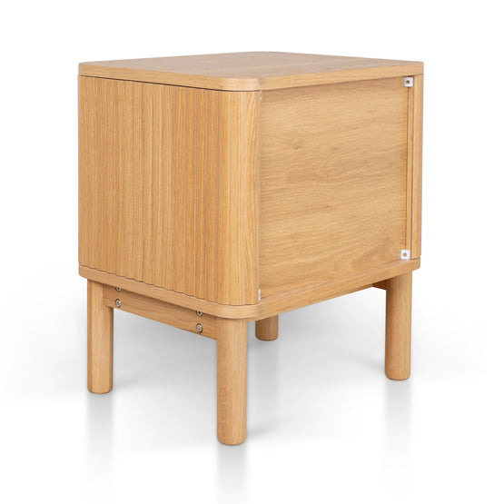 Melita Bedside Table - Natural Bedside Table KD-Core   