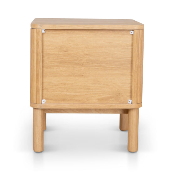 Melita Bedside Table - Natural Bedside Table KD-Core   