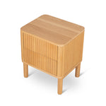 Melita Bedside Table - Natural Bedside Table KD-Core   