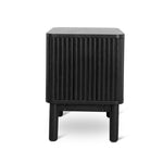 Ex Display - Melita Bedside Table - Full Black Bedside Table KD-Core   