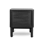 Ex Display - Melita Bedside Table - Full Black Bedside Table KD-Core   