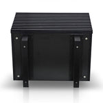 Ex Display - Alvarus Bedside Table - Full Black Bedside Table Century-Core   