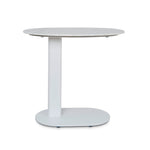 Alwin 60cm Marble Side Table - White Base Side Table NY-Core   