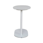 Alwin 60cm Marble Side Table - White Base Side Table NY-Core   