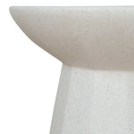 Boris 42cm Fibre Glass Side Table - White Side Table NY-Core   