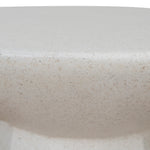 Boris 42cm Fibre Glass Side Table - White Side Table NY-Core   