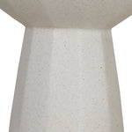 Boris 42cm Fibre Glass Side Table - White Side Table NY-Core   