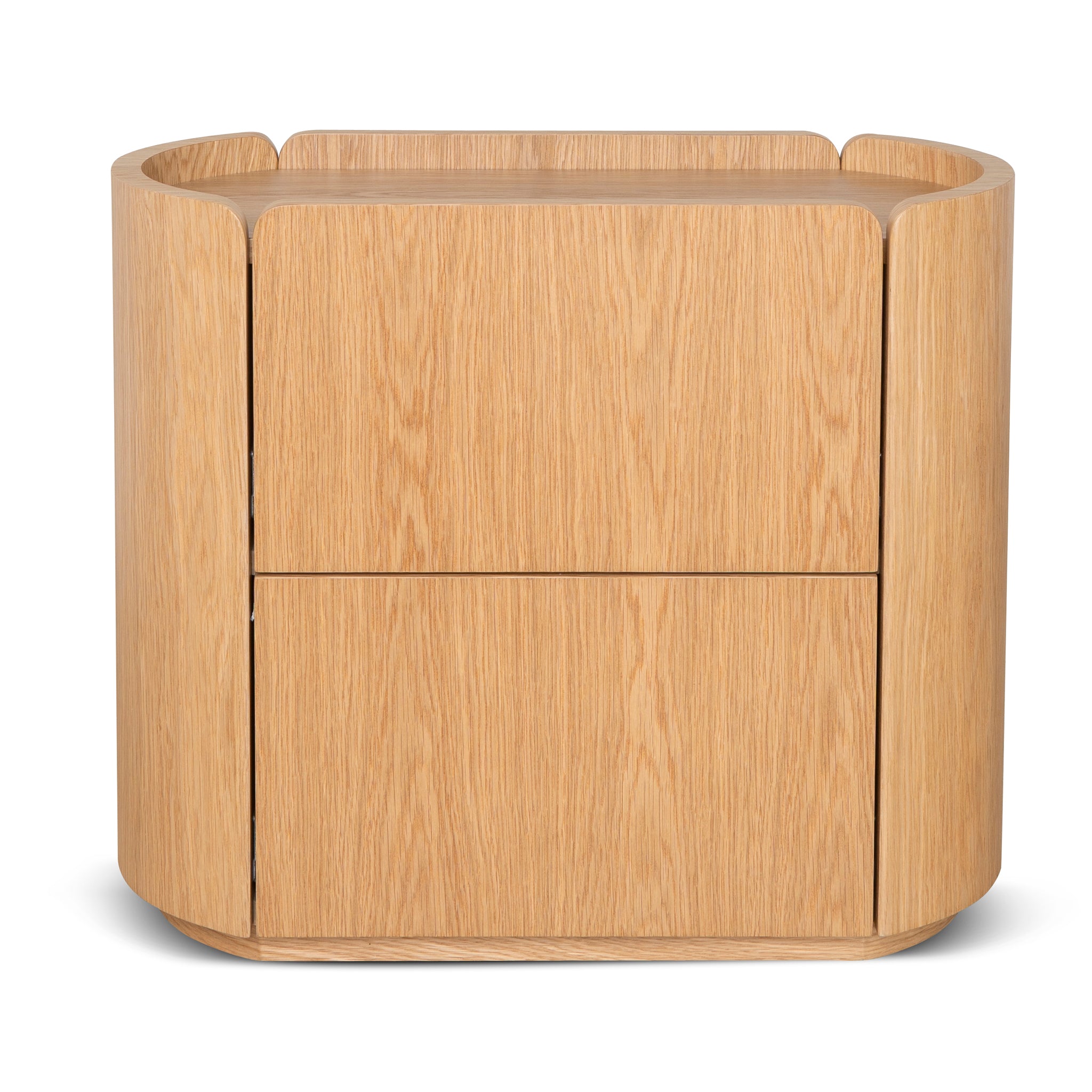 Ex Display - Arnar 60cm Bedside Table - Natural Oak Bedside Table Century-Core