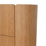 Arnar 60cm Bedside Table - Natural Oak Bedside Table Century-Core   