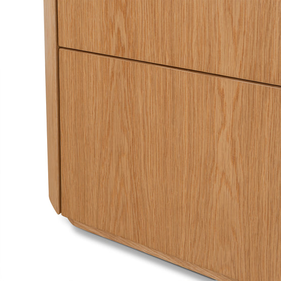 Arnar 60cm Bedside Table - Natural Oak Bedside Table Century-Core   