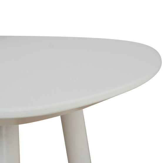 Ex Display - Set of 2 - Lauren Side Table - White Side Table KD-Core   