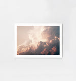 Ex Display - Spring Storm 87cm x 62cm Poster - White Frame Wall Art Warran-Local