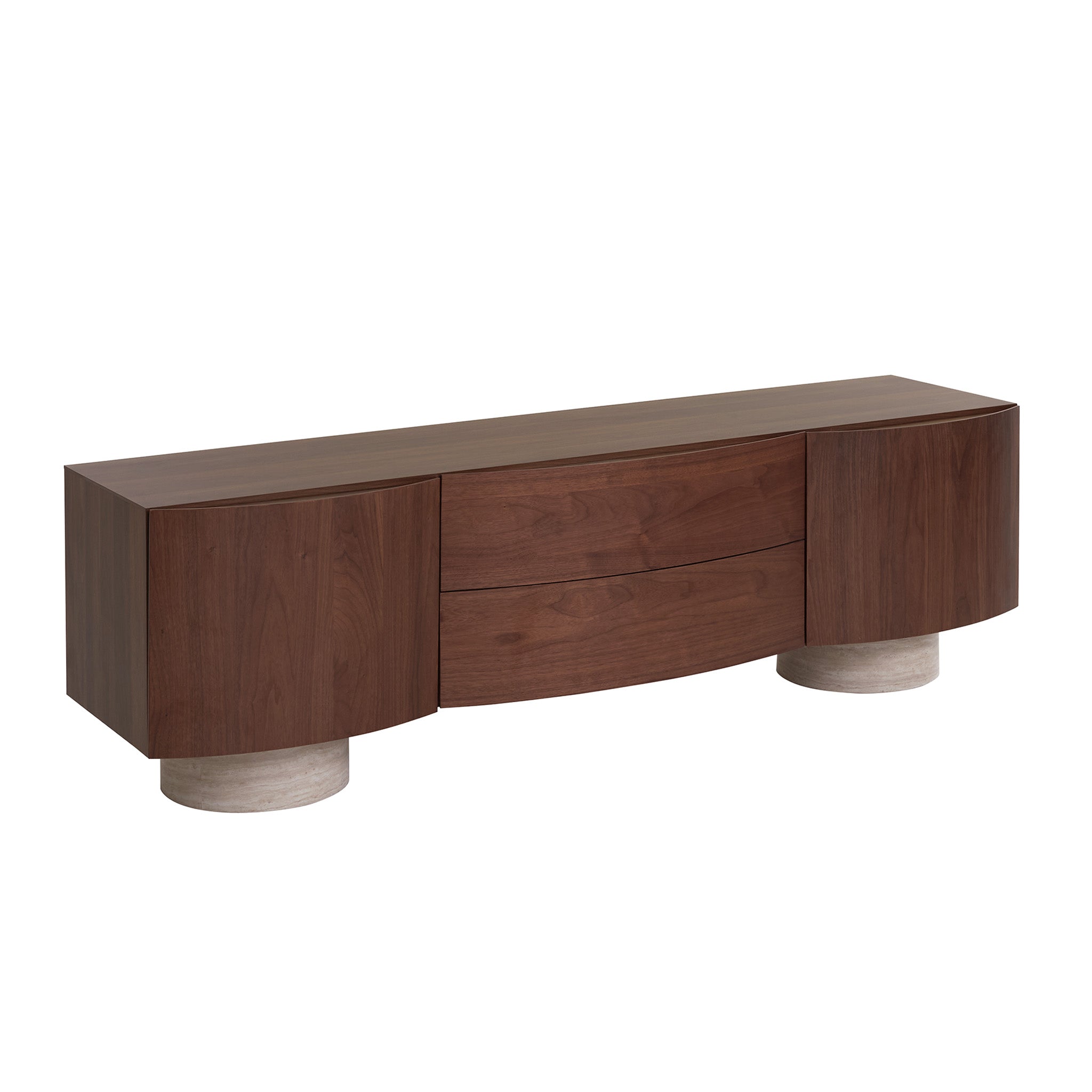 Dorit TV Entertainment Unit - Walnut TV/Entertainment Unit Iggy-Core