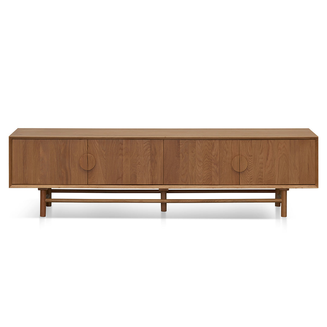 Ducan 2.1m TV Entertainment Unit - Natural Wood TV/Entertainment Unit Oakwood-Core   