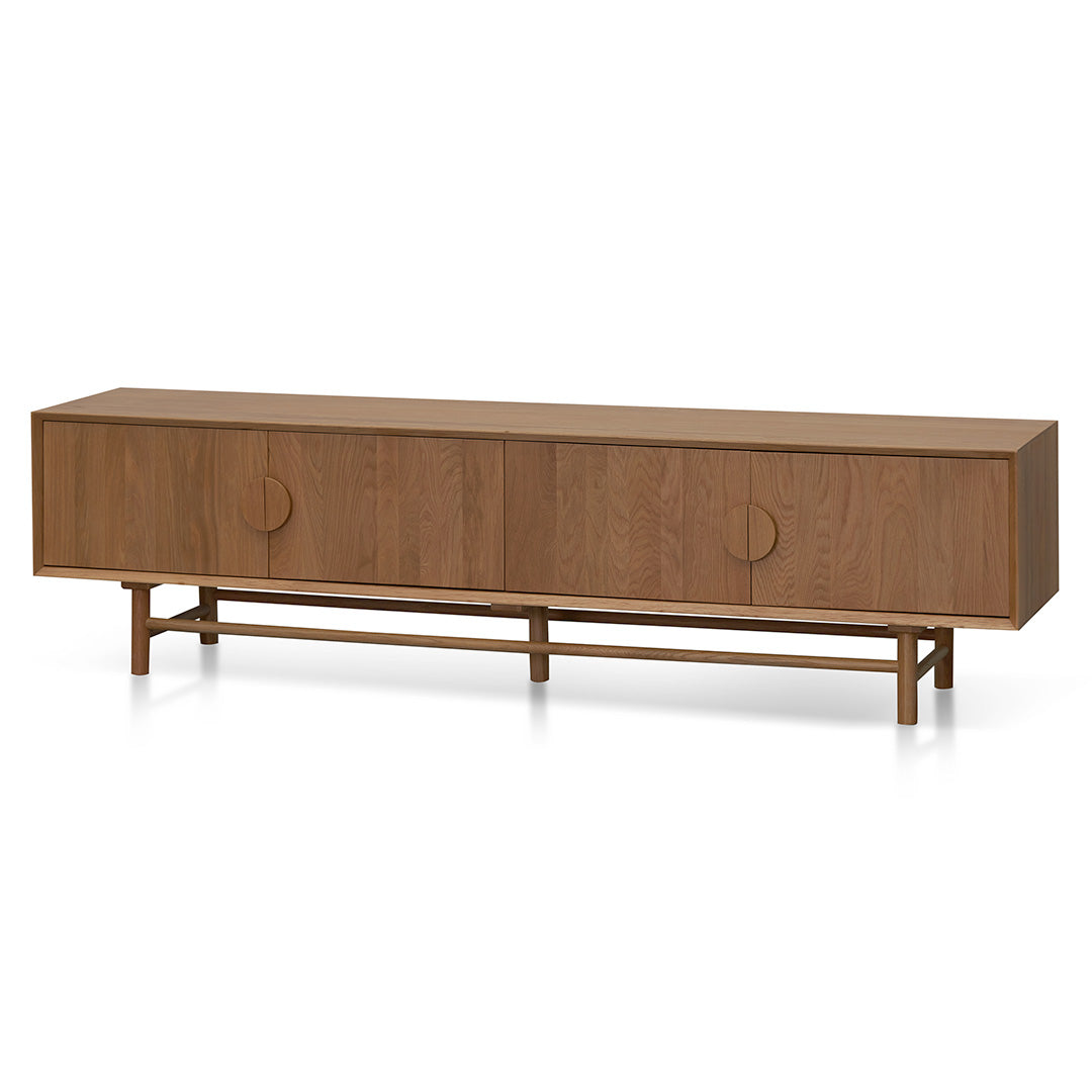 Ducan 2.1m TV Entertainment Unit - Natural Wood TV/Entertainment Unit Oakwood-Core   