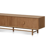 Ex Display - Ducan 2.1m TV Entertainment Unit - Natural Wood TV/Entertainment Unit Oakwood-Core   