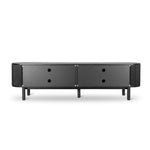 Ex Display - Melita 2m TV Entertainment Unit - Full Black TV/Entertainment Unit KD-Core