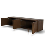 Roshan 2m TV Entertainment Unit - Caramel Oak TV/Entertainment Unit Valerie-Core   