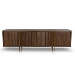 Roshan 2m TV Entertainment Unit - Caramel Oak TV/Entertainment Unit Valerie-Core   