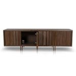 Roshan 2m TV Entertainment Unit - Caramel Oak TV/Entertainment Unit Valerie-Core   