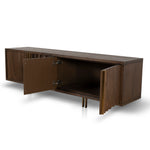 Roshan 2m TV Entertainment Unit - Caramel Oak TV/Entertainment Unit Valerie-Core   