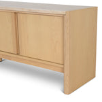 Linden 2.1m Travertine Top TV Entertainment Unit - Creme Ash TV/Entertainment Unit Kodak-Core   