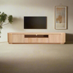 Adsila 2.4m TV Entertainment Unit - NZ Natural Ash TV/Entertainment Unit Marri-Core   