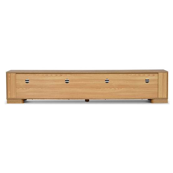 Riley 2.3m TV Entertainment Unit - Natural TV/Entertainment Unit Dwood-Core   