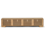 Riley 2.3m TV Entertainment Unit - Natural TV/Entertainment Unit Dwood-Core   