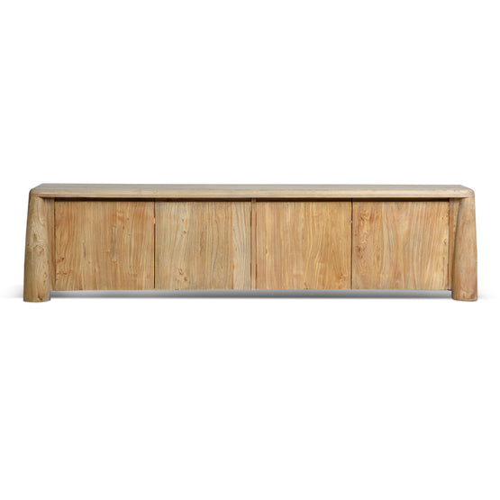 Varika 2m TV Entertainment Unit - Natural TV/Entertainment Unit Reclaimed-Core   