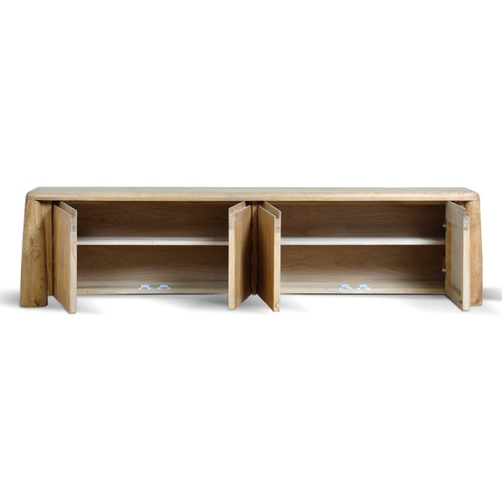 Varika 2m TV Entertainment Unit - Natural TV/Entertainment Unit Reclaimed-Core