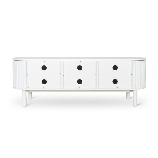 Melita 1.6m TV Entertainment Unit - Full White TV/Entertainment Unit KD-Core   