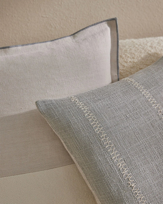 Maddalena 50x50cm Cushion - Glacier Cushion Weave-Local