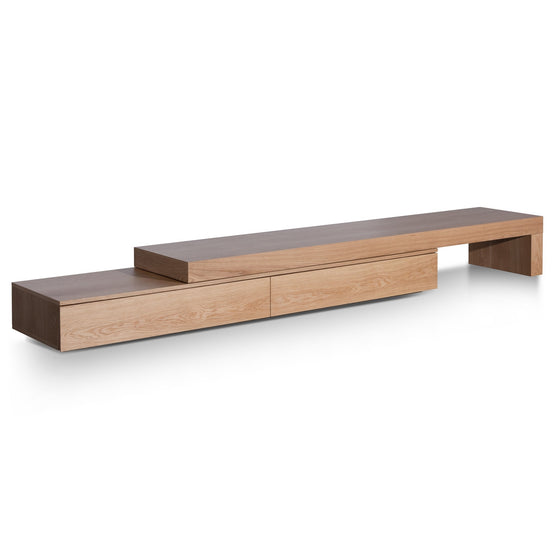 Ex Display - Katherine Extendable Entertainment TV Unit - Natural Oak TV/Entertainment Unit Century-Core   