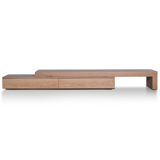 Ex Display - Katherine Extendable Entertainment TV Unit - Natural Oak TV/Entertainment Unit Century-Core   